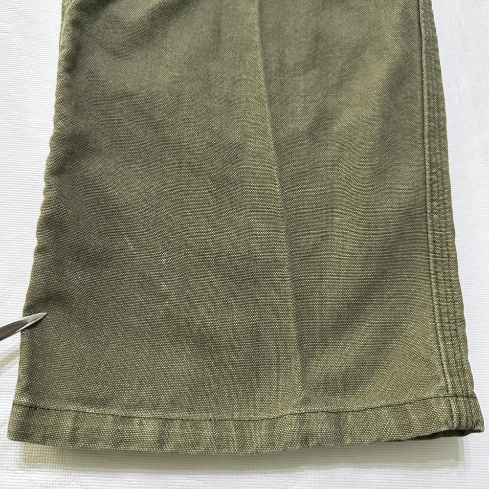 Patagonia Double Knee Iron Forge Hemp Canvas Work Pants Olive Green 33 x 32 - Picture 8 of 13